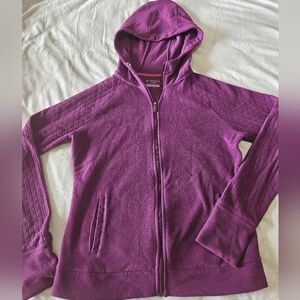 Purple Hooded Jacket TEK GEAR